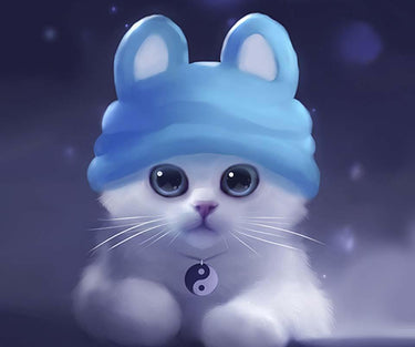 5d Cat Diamond Painting Kit Premium-6